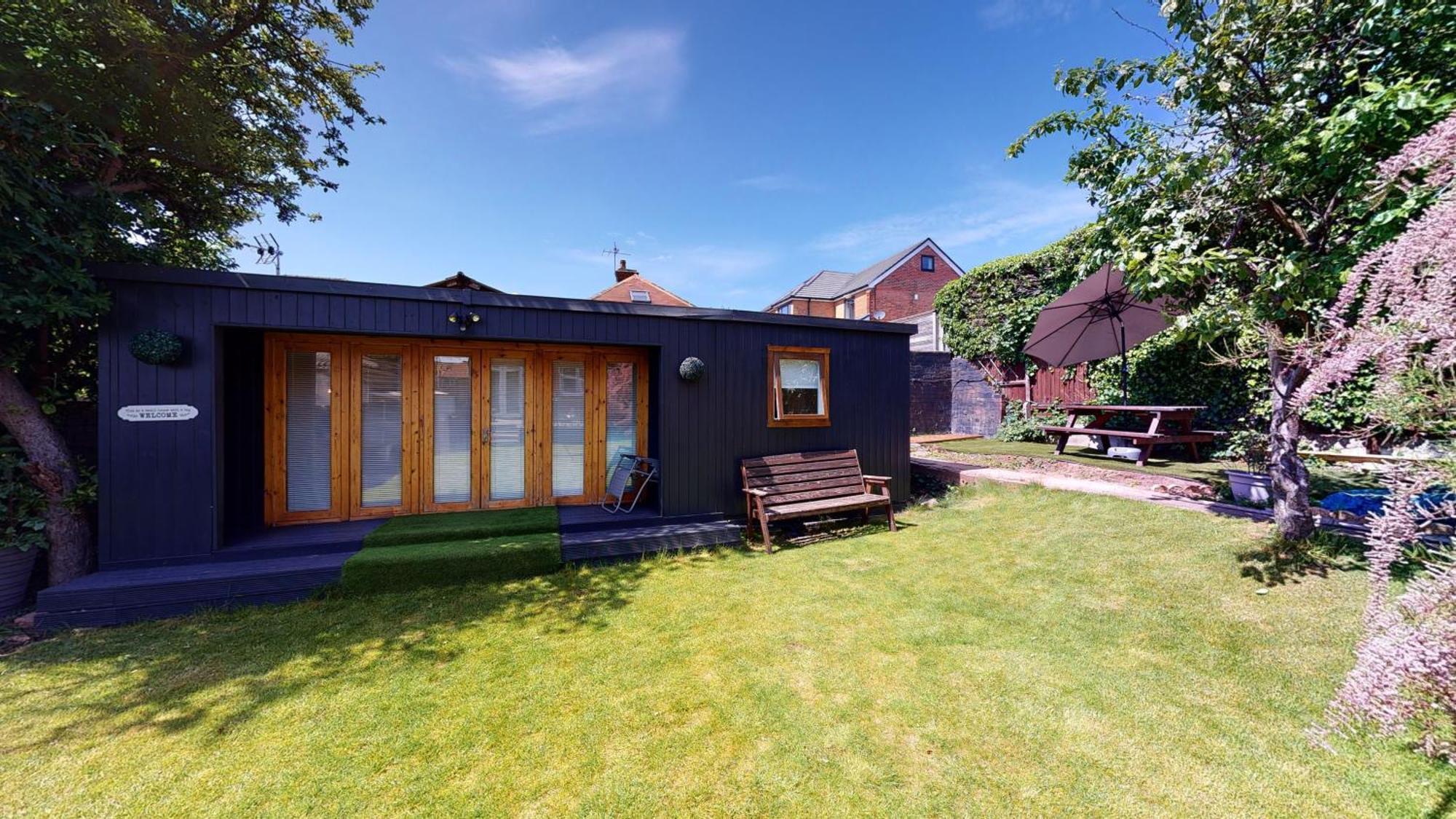 Cosy 1 Bed Garden Lodge Close To Nottingham City Centre - Free Parking & Wifi Eksteriør bilde